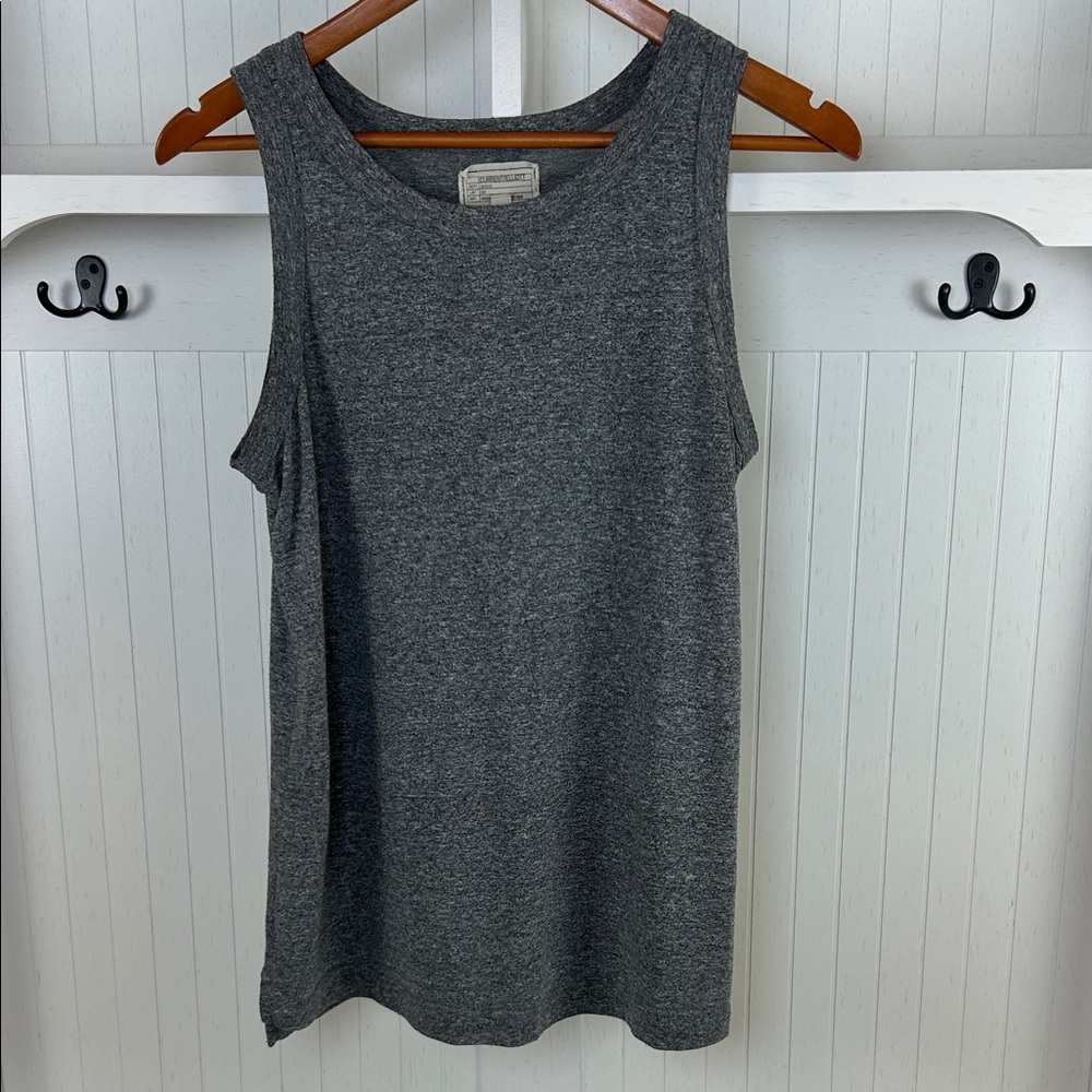 Current/Elliott Muscle Tee Heather Gray Tank Top S